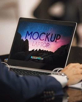 Laptop – Free PSD Mockup