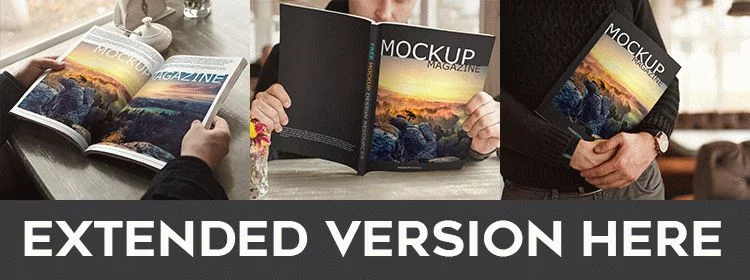 Magazine – Free PSD Mockup