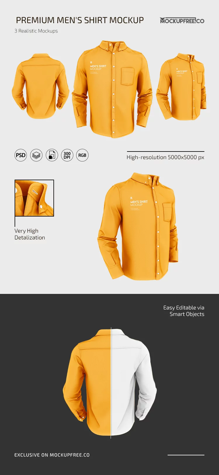 Apparel PSD Mockups by mockupfree.co