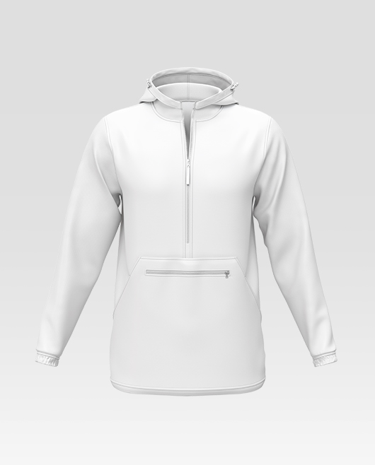 Men's Water-Resistant Pullover Mockup Template in PSD