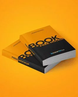 Paperback Book – 2 Free PSD Mockups