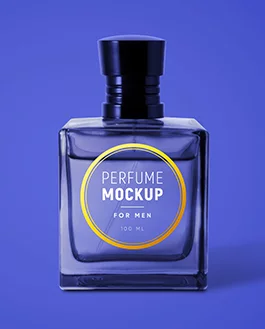 Perfume for Men – Free PSD Mockup