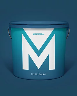 Plastic Bucket – 2 Free PSD Mockups