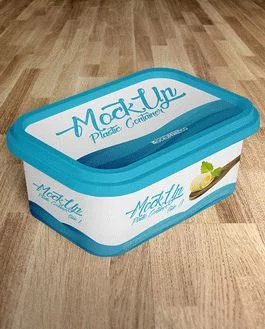 Plastic Container – 2 Free PSD Mockups
