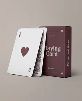 Playing Cards V02 – 2 Free PSD Mockups