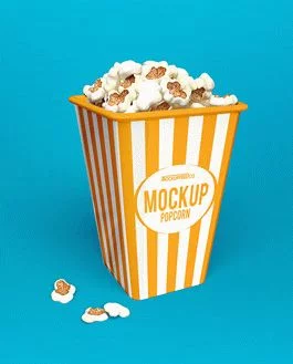 Popcorn V02 – 3 Free PSD Mockups