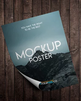 Poster – 2 Free PSD Mockups