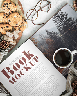 Realistic Book – Free PSD Mockup - Mockupfree.co