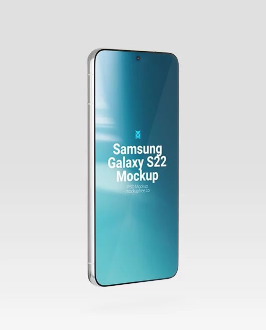 Samsung Galaxy S22 Mockup PSD Template