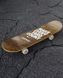 Skateboard PSD Mockup Freebie