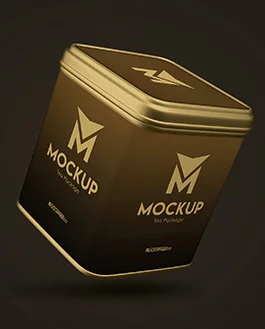 Tea Package – 2 Free PSD Mockups