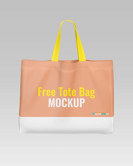 Tote Bags Mockup Free PSD