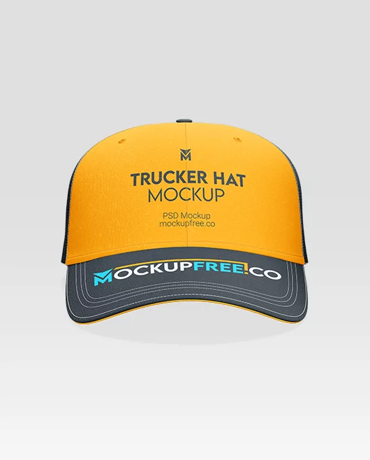 Trucker Hat PSD Mockup