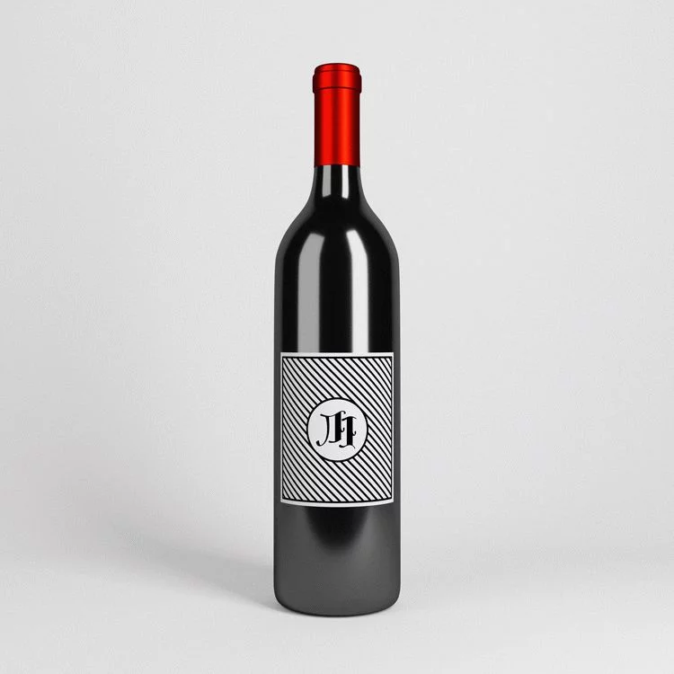 Wine Bottle Mockup PSD With Parallax – FREE PSD