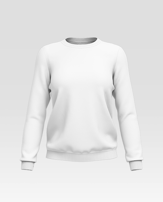 Women's Sweatshirt Mockup For Photoshop (PSD)